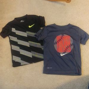 Boys dry fit short sleeves shirts